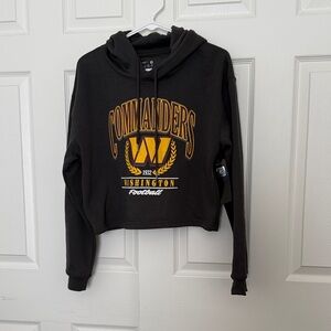 NFL Commanders Black and Gold Hoodie